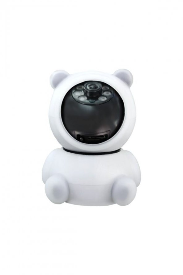 Panda 360° 1080p Ip Güvenlik Kamerası Gece Görüşlü Led Işıklı Alarmlı Ip Wifi Kamerası - 3