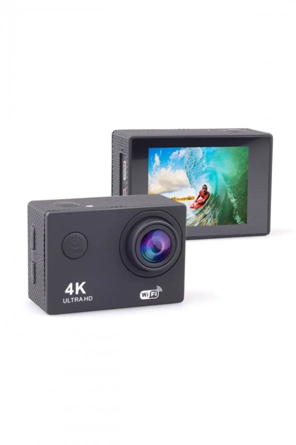 1080p Full Hd Dijital Suya Dayanıklı 140 Aksiyon Kamerası 4k Wifi - 3