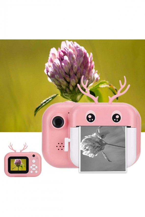 Baskılı fotoğraf makinesi 1080p Çift kameralı fotoğraf çıkaran - 3