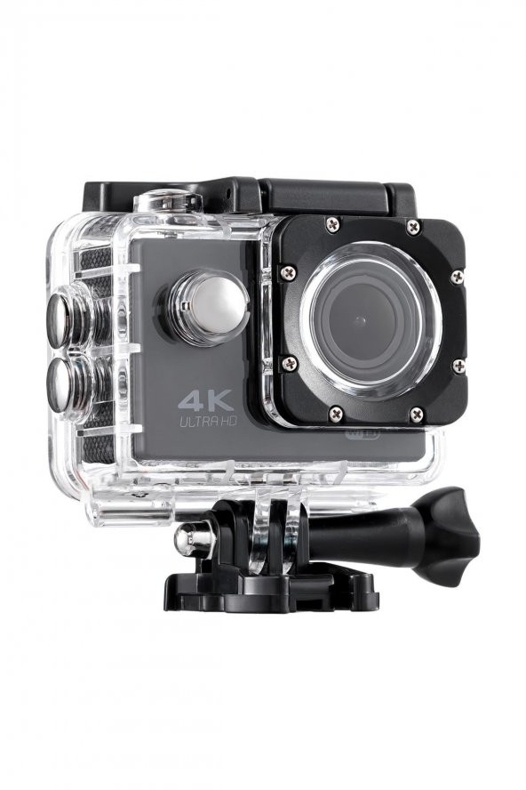 4k Ultra Hd 170 Derece Wifili Aksiyon Kamera Act-02 Su Geçirmez Kılıflı - 3