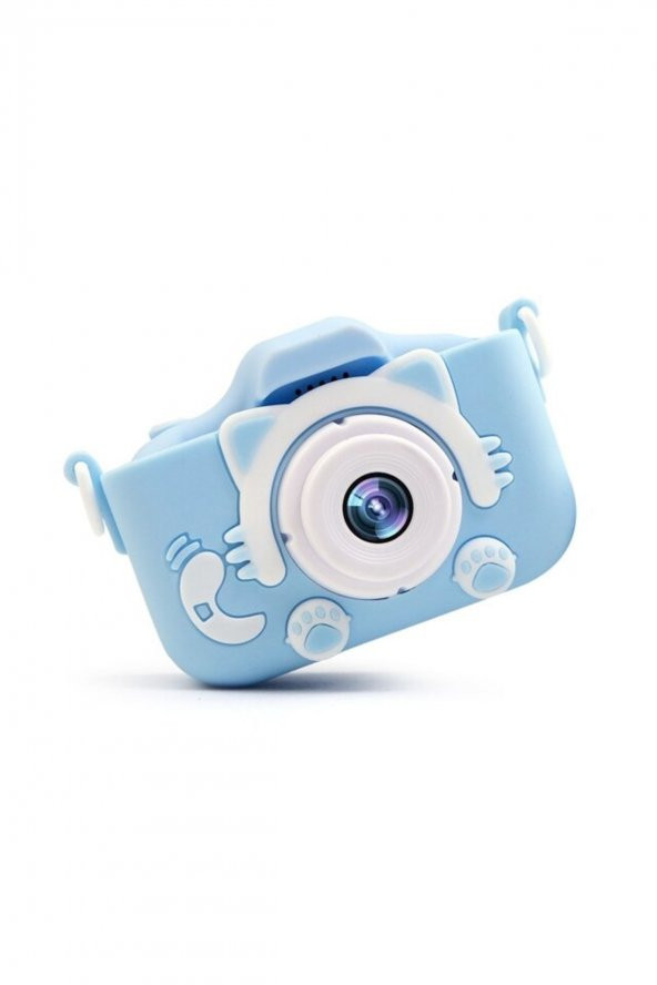 Mini Eğitici Çocuk Fotoğraf Makinesi Kılıflı Kamera Çocuklar Için Dijital Fotoğraf Ve Oyun Cmr16 - 2