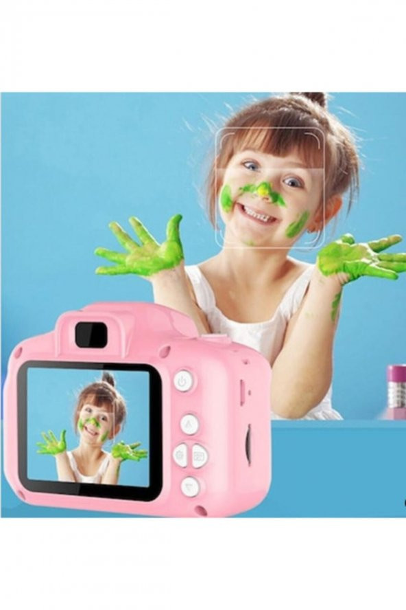 Mini 1080p Hd Kamera Çocuklar Için Dijital Fotoğraf Makinesi Cmr9 - 3
