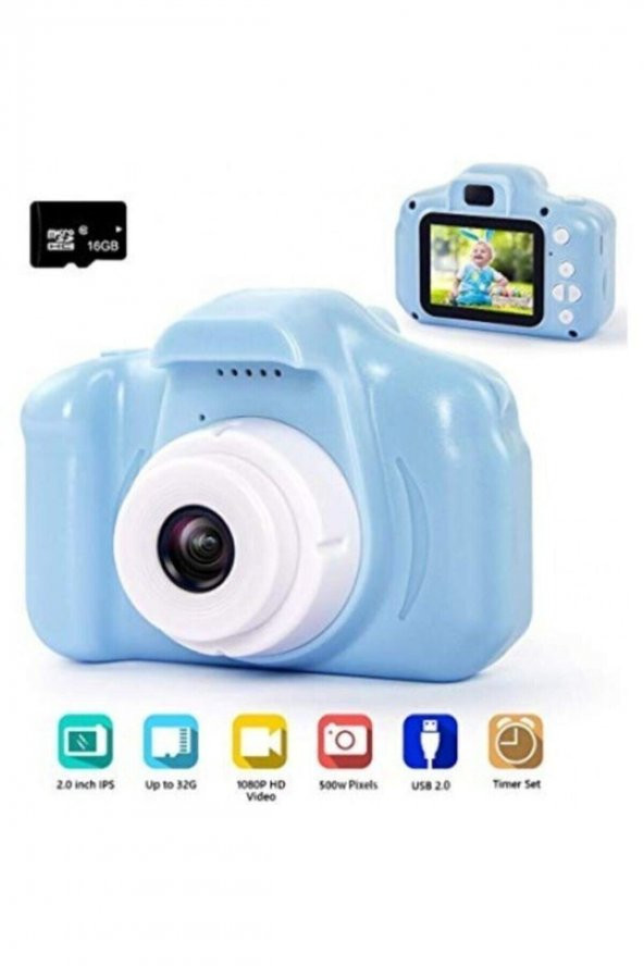 Mini 1080p Hd Kamera Çocuklar Için Dijital Fotoğraf Makinesi Çocuk Fotoğraf Makinası