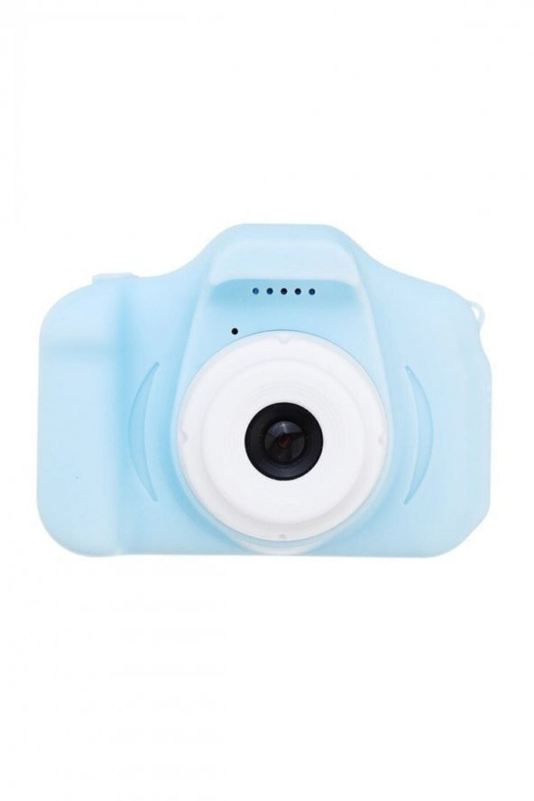 Unisex Çocuk Mavi Mini 1080p Hd Kamera Için Dijital Fotoğraf Makinesi - 3