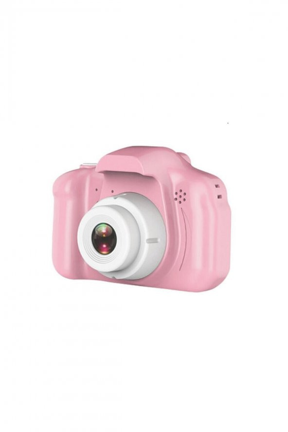 Pembe Cmr9 Çocuklar Için Mini Hd 1080p Dijital Fotoğraf Makinesi