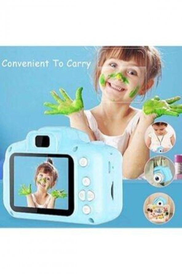 Mini 1080p Hd Kamera Çocuklar Için Dijital Fotoğraf Makinesi Cmr9 - 3