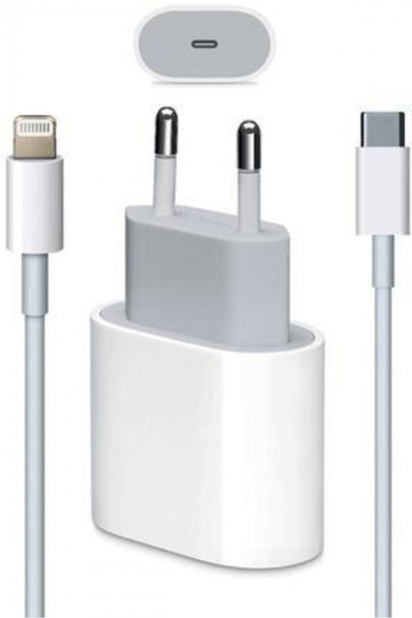 - Apple Iphone Uyumlu 20w 1414 Pro Max Hızlı Şarj Aleti Seti 20w Adaptör Usb-c Kablo