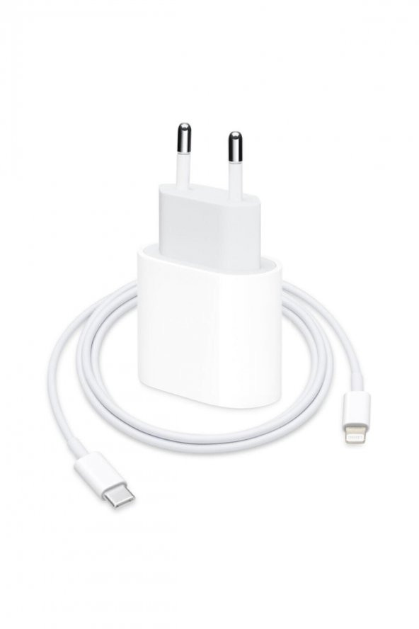 Macbook Ipad Iphonex  12 - Mini Uyumlu 20w Adaptör Kablo Usb-c Pd Hızlı Şarj Aleti