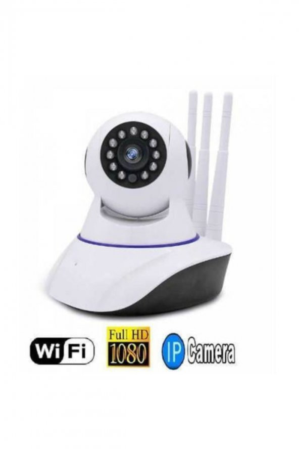 Gece Görüşlü Hd 360 Derece Wifi Ip Bebek Kamerası