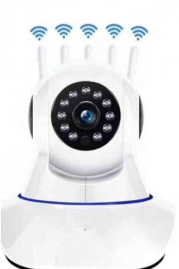 Gece Görüşlü Kablosuz Bebek Izleme Kamerası Wifi Ip Kamera(5 Telsiz)