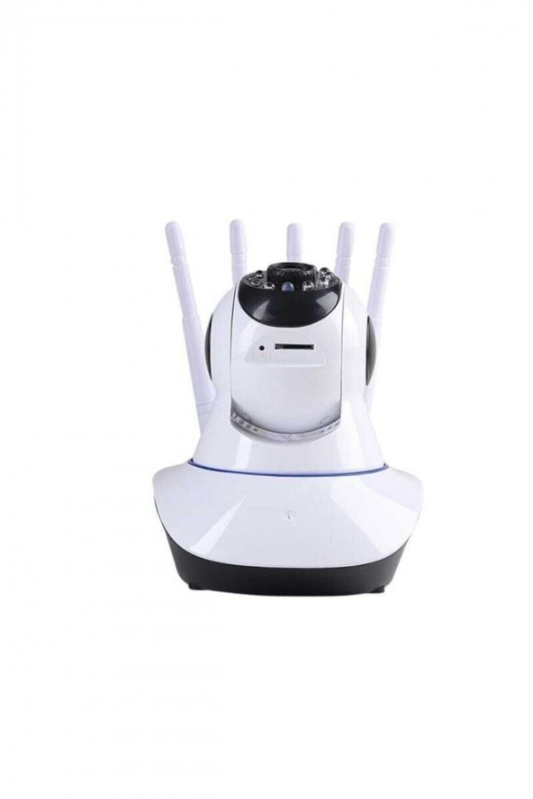 Wi-fi Kablosuz Ip Bebek Güvenlik Kamerası 5 Antenli 360 Derece - 3