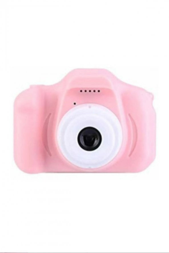 Pembe 8 Gb Sd Kartlı Mini Eğitici Kamera Çocuklar İçin Dijital Fotoğraf Makinesi Cmr9