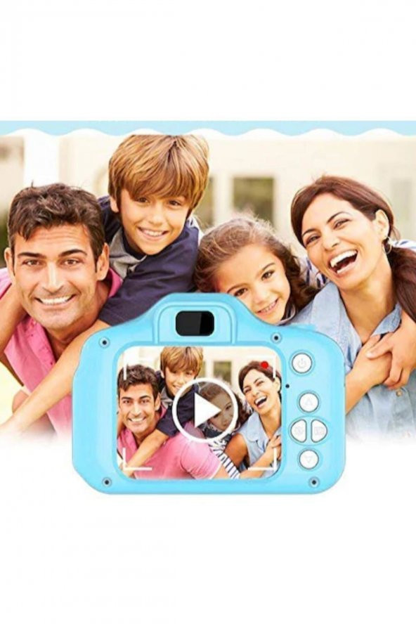 4 Gb Sd Kartlı Mini Eğitici Kamera Çocuklar Için Dijital Fotoğraf Makinesi Cmr9 - 2