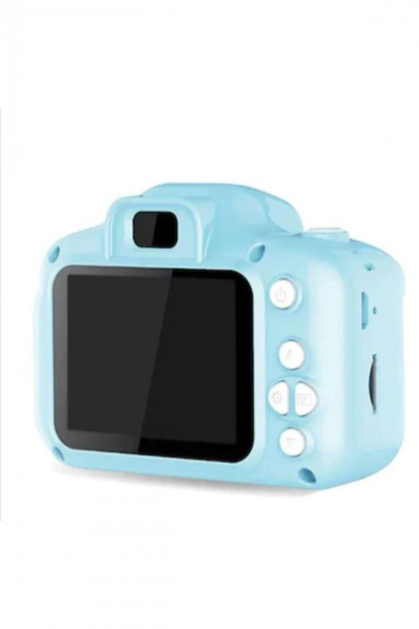 Çocuk Mini Hd 1080p Dijital Fotoğraf Makinesi Cmr9(mavi) - 3