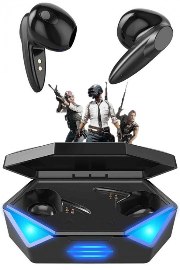 Oyuncu Kulaklığı Kablosuz Kulakiçi Rgb Işıklı Çift Mikrofonlu 3 Modlu Bluetooth 5.2 G20 Model