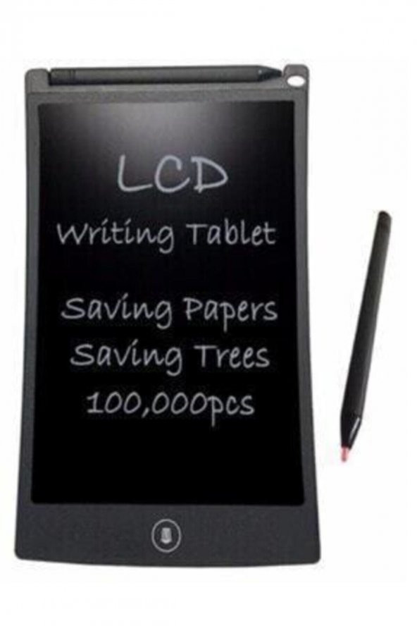 Writing Tablet Lcd 8.5 Inç Dijital Kalemli Çizim Yazı Tahtası Grafik Not Yazma Eğitim Tableti