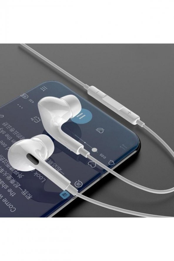 Iphone Lightning Uçlu Silikonlu Mikrofonlu Kulaklık Pop Up Direk Bağlantı - 3