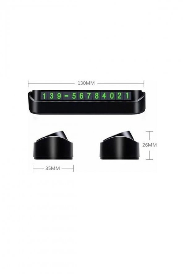 Araç Park Numaratör Parkmatik Telefon Numaratörü Aç Kapa Sistemi - 2