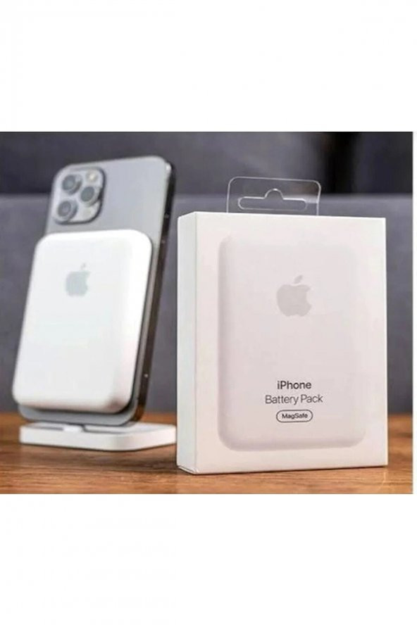 Iphone 11-12-13-14 Serisi Mage Safe Battery Pack Kablosuz Acil Şarz - 3
