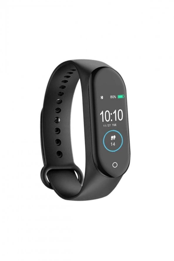 Unisex Siyah M4 Renkli Ekran Akıllı Bileklik - 3