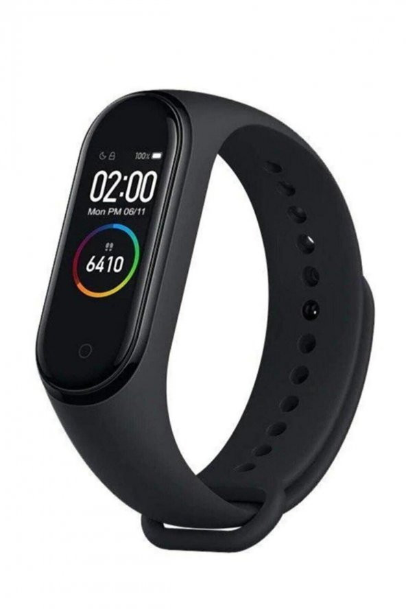 Xiaomi Mi 9 Lite SE Uyumlu Erkek Akıllı Saat Akıllı Bileklik Smart Band Su Geçirmez Siyah M4 - 3