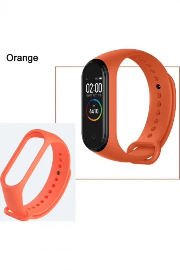 Mi Band 3m4m5m6 Akıllı Bileklik Uyumlu Silikon Kordon - 2