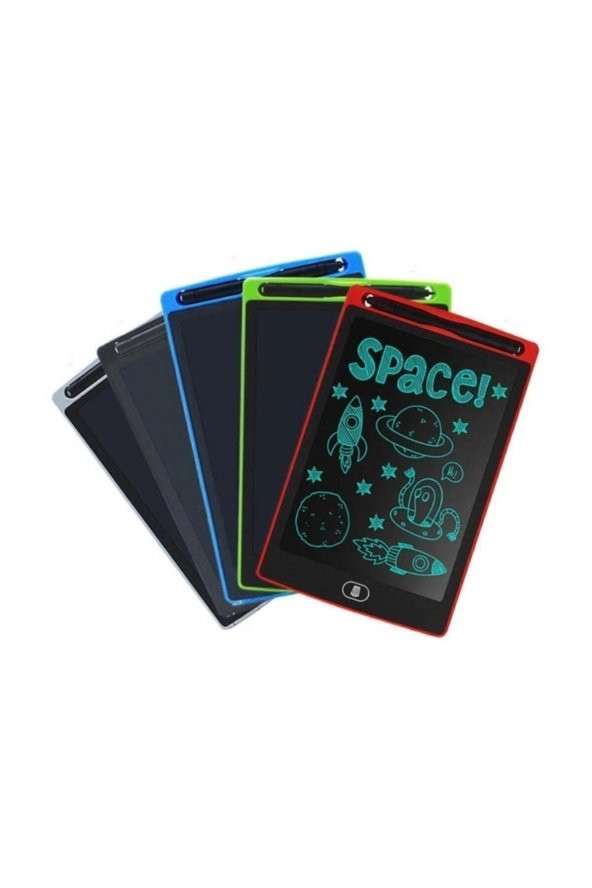 8.5 Inç Lcd Grafik Not Yazma Ve Çizim Tableti Beyaz - 2