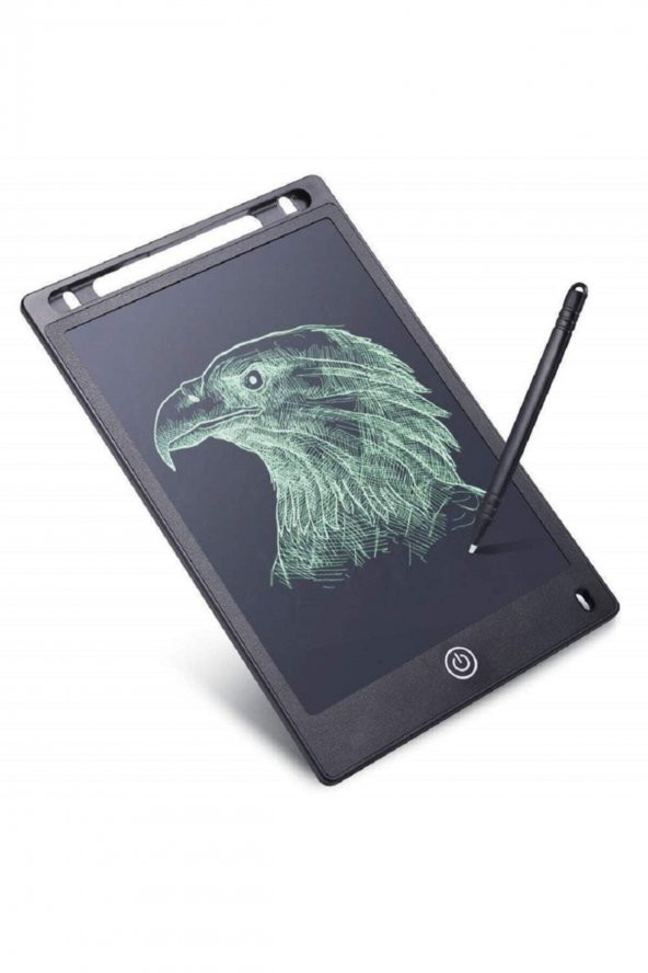 Grafik Digital Çocuk Yazı Tahtası Çizim Tableti Lcd 8.5 Inc Ekran Siyah - 2