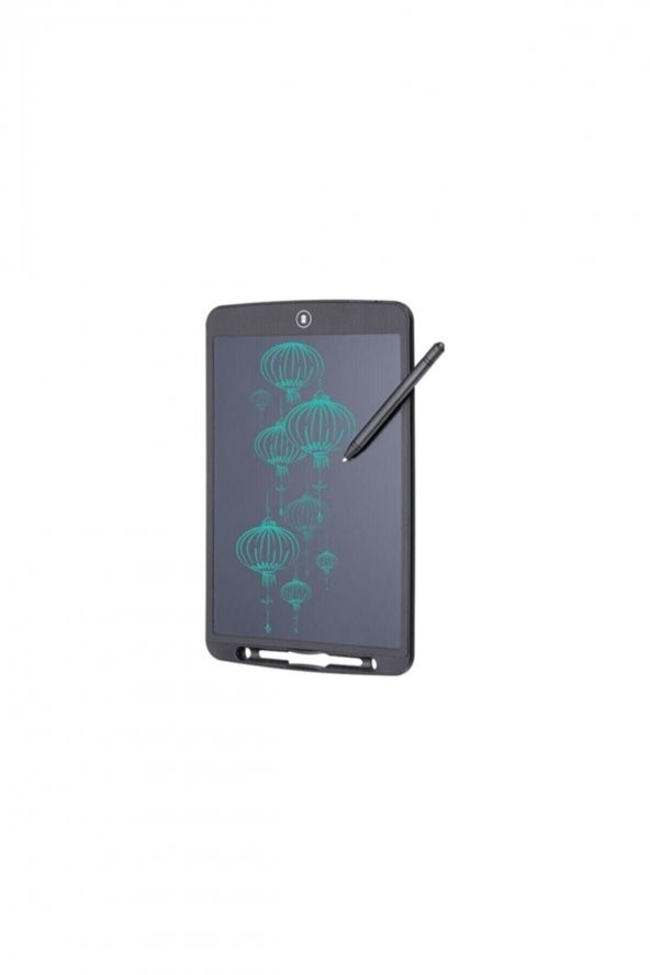 Writing Tablet Lcd 10.5 Inç Dijital Kalemli Çizim Yazı Tahtası Grafik Not Yazma Eğitim Tableti Siyah - 2