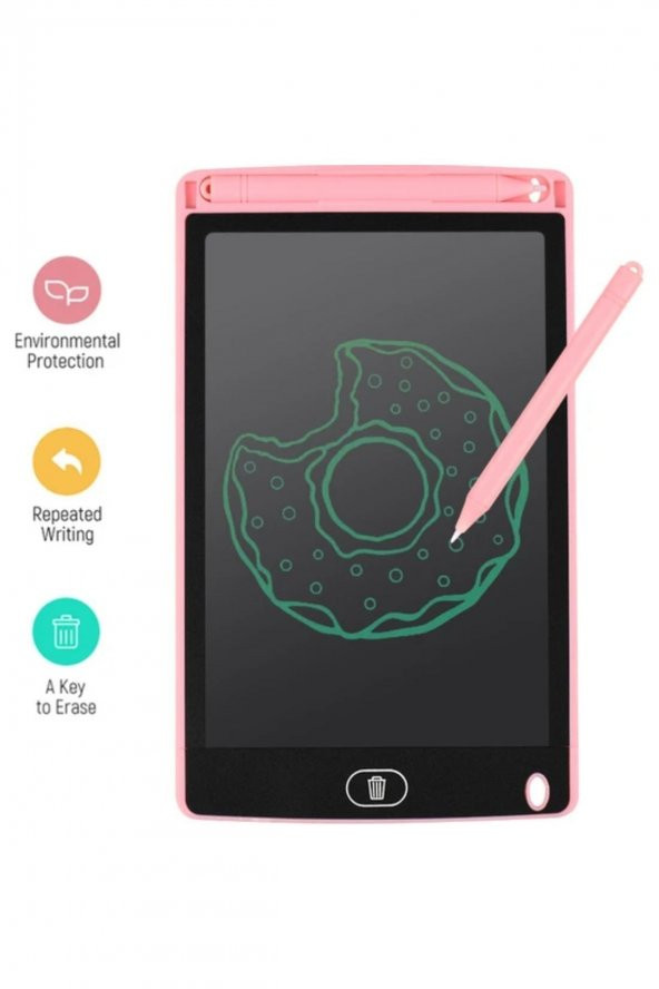 Grafik Çocuk Yazı Tahtası Çizim Tableti 8.5 Inç Eğitici Etkinlik Dijital Ekran - 3
