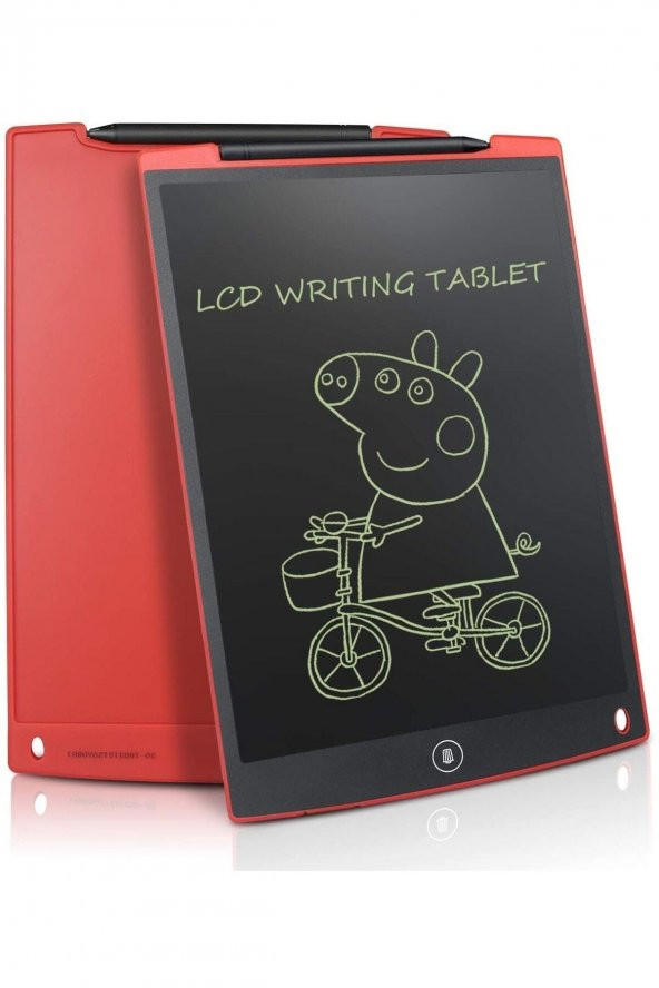 Writing Tablet Lcd 10 Inç Dijital Kalemli Çizim Yazı Tahtası Grafik Not Yazma Eğitim Tableti