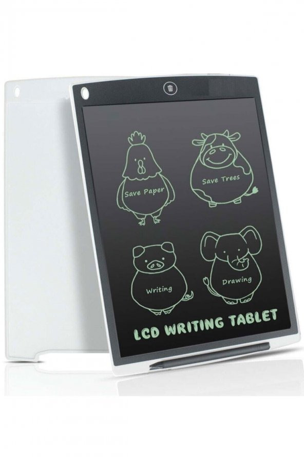 Writing Tablet Lcd 10 Inç Dijital Kalemli Çizim Yazı Tahtası Grafik Not Yazma Eğitim Tableti