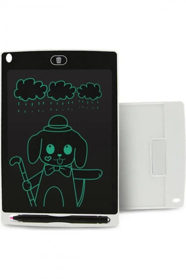 Grafik Digital Çocuk Yazı Çizim Tableti Lcd 8.5 Inc Ekranlı + Bilgisayar Kalemli - 2