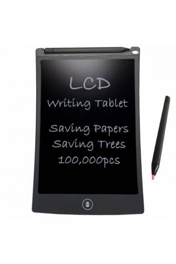 Writing Tablet Lcd 8.5 Inç Dijital Kalemli Çizim Yazı Tahtası Grafik Not Yazma Eğitim Tableti(siyah) - 2