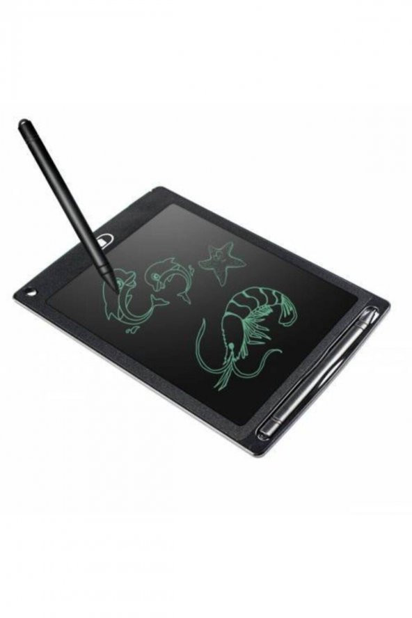 Writing Tablet Lcd 8.5 Inç Dijital Kalemli Çizim Yazı Tahtası Grafik Not Yazma Eğitim Tableti(siyah) - 3