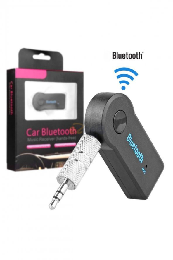 Bluetooth Ses Alıcısı Aux Oto Araç Teyp Kiti Android Ios Uyumlu - 2