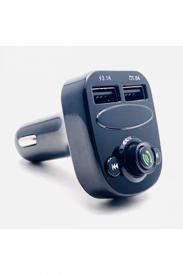 2 Usb Çıkışlı Als-a88 Model Araç Şarj & Bluetooth Kiti Wireless Car Charger Mp3 Tf Kart Girişli - 3