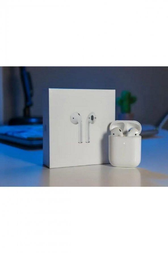 2.nesil Logolu 2022 Serisi Beyaz Iphone Uyumlu Bluetooth Kulaklık - 2