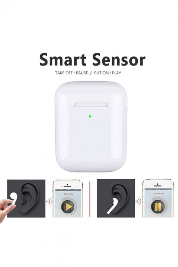 Air Plus 2. Nesil Bluetooth Kulaklık Apple Android Uyumlu Ultra Hd Ses Kalitesi - 3