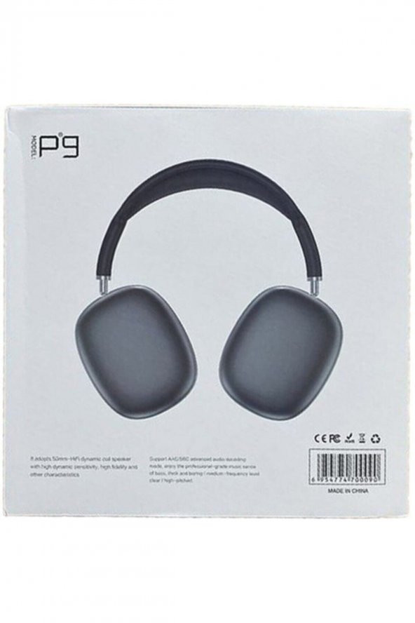 P9 Bluetooth Kulak Üstü Kulaklık - 3