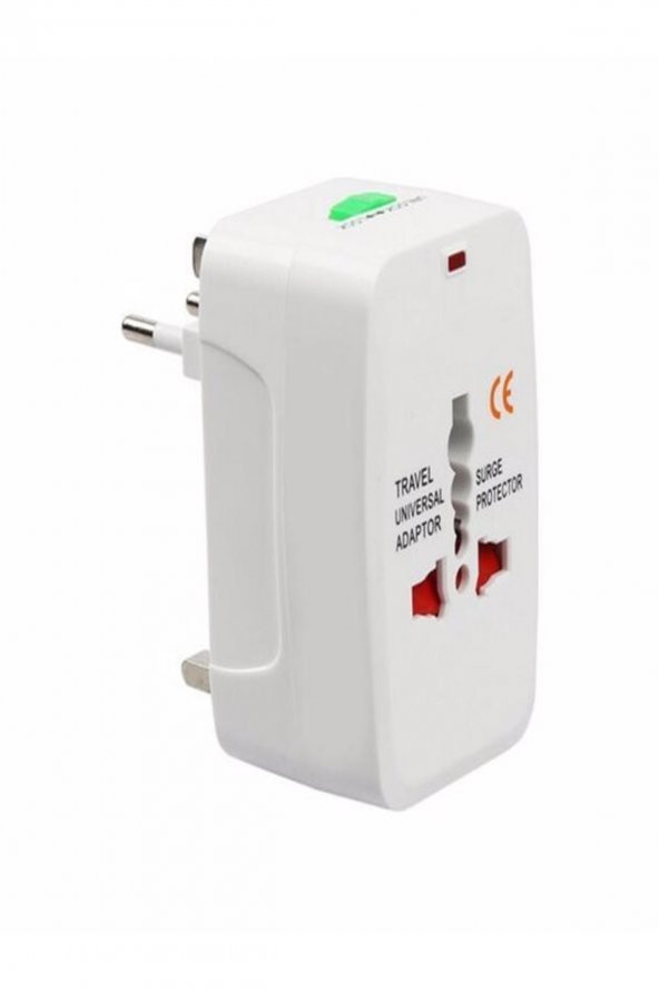 Amerika Ingiltere Priz Ucu Dönüştürücü Çevirici - Çoklu Adaptör - 2