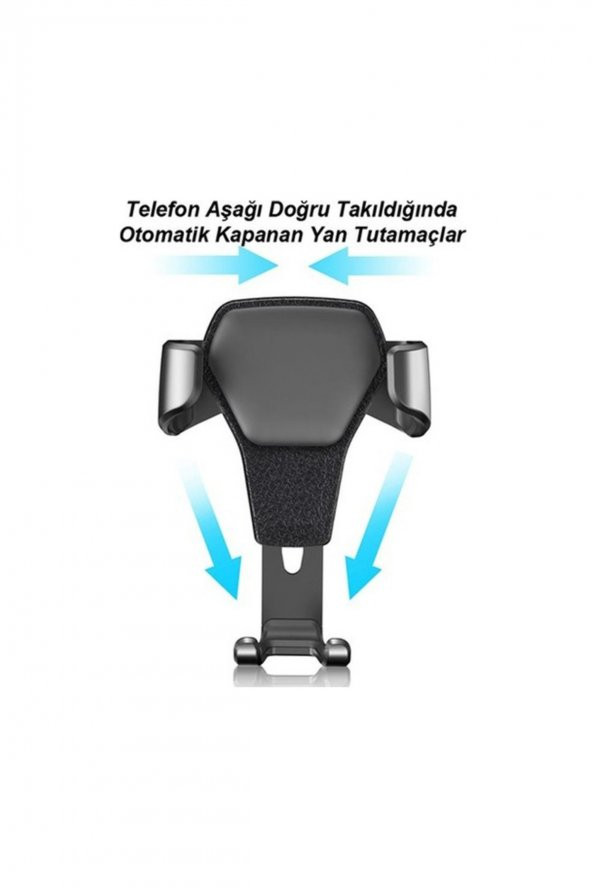 QASUL Universal Araç Telefon Tutucu Klimalık ve Havalandırma Tutucu - 2