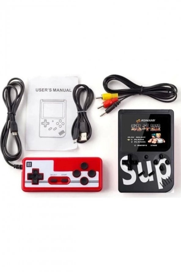 Taşınabilir 400 Oyunlu Mini Atari Oyun Konsolu