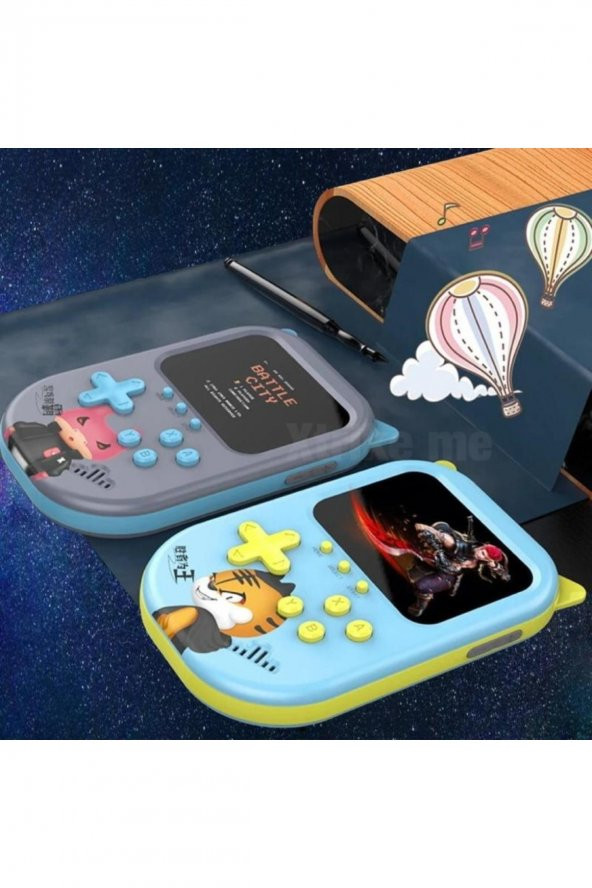 Retro El Atarisi 500 Oyunlu Nostalji Oyun Konsolu 2 Kişilik - 2