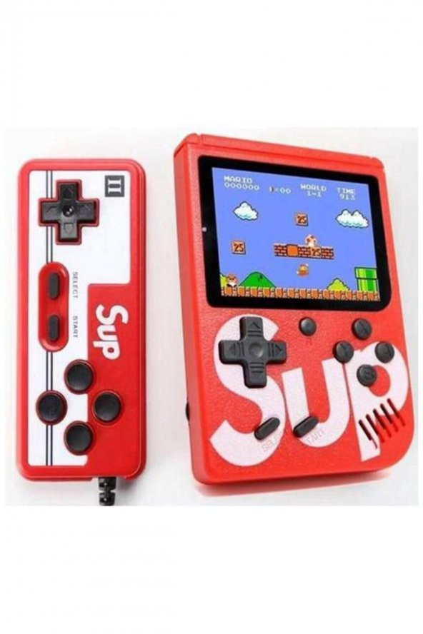 Taşınabilir Video Oyun Konsolu 3 400 Oyunlu Mini Atari Gameboy 2 Oyunculu - 2