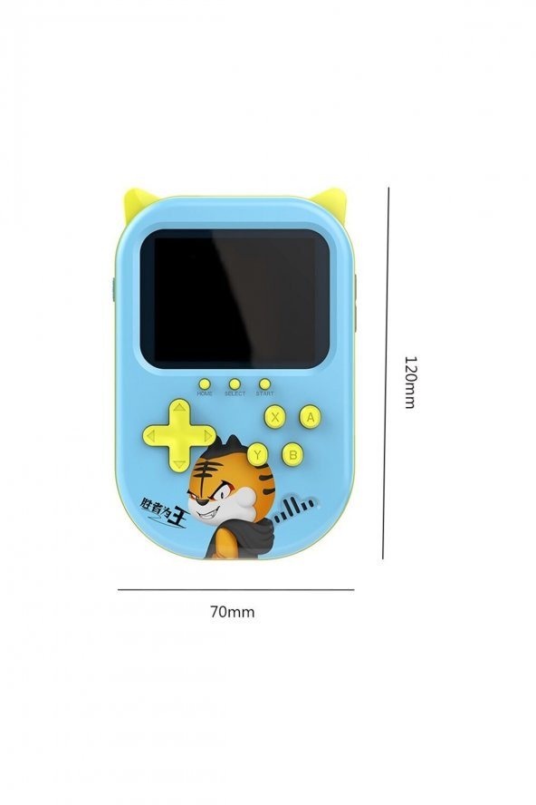 3.5 Inç Ekran 2 Oyuncu Taşınabilir Retro Nostaljik Gameboy & Gamebox Oyun Konsolu - 3