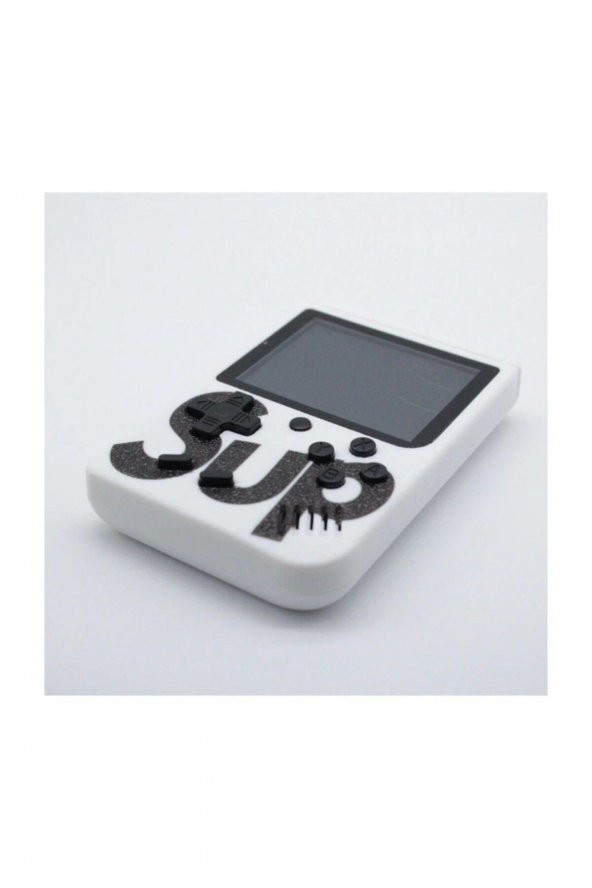 Beyaz Game Box Oyun Konsolu Mini Atari 400 In 1 Oyun 3 Inç - 2