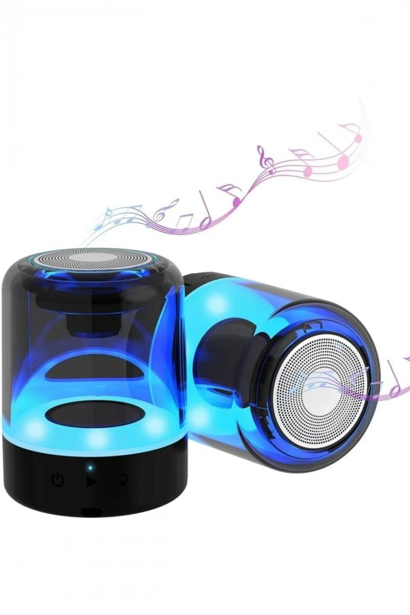 Yeni Nesil Rgb Işıklı Bluetooth Speaker Ses Bombası Bluetooth Hoparlör - 2