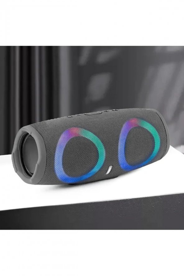 Charge 5 Rgb Işıklı Taşınabilir Bluetooth Kablosuz Hoparlör Süper Bass
