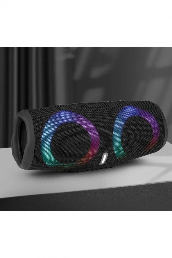 Charge 5 Rgb Işıklı Taşınabilir Bluetooth Kablosuz Hoparlör Süper Bass
